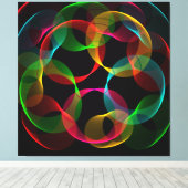 Toile Cellules Abstraites (Insitu (Plancher de Bois))