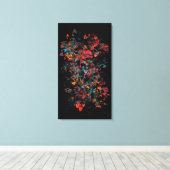 Toile Cellules de couleur (Insitu (Plancher de Bois))