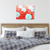 Toile Cellules de sang rouge avec cellules de sang blanc (Insitu(Chambre))