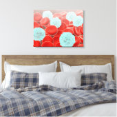 Toile Cellules de sang rouge avec cellules de sang blanc (Insitu(Chambre))