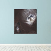 Toile Cendres de cendres sur le volcan Shiveluch en Russ (Insitu (Plancher de Bois))