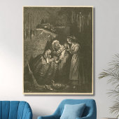 Toile Cendrillon Citrouille - Gustave Doré