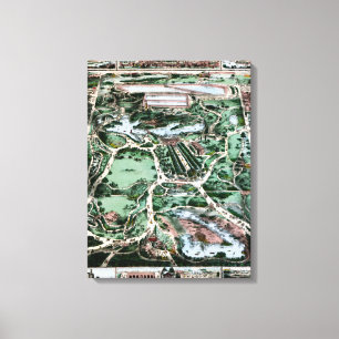 TOILE CENTRAL PARK, 1860