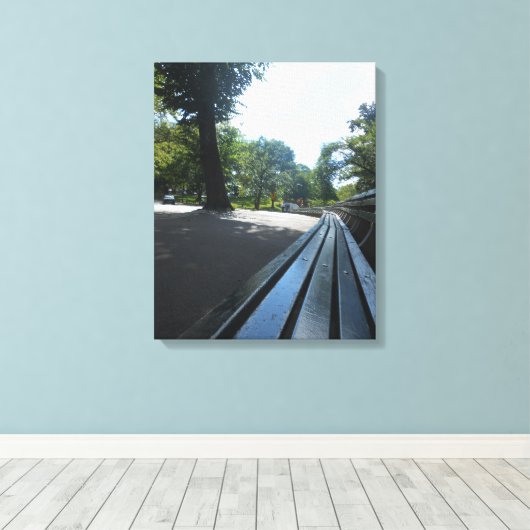 Toile Central Park-4 (Insitu (Plancher de Bois))