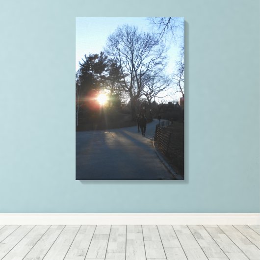 Toile Central Park, New York City, USA (Insitu (Plancher de Bois))