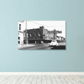 Toile Centralia, WA Town View Main Street Photographie (Insitu (Plancher de Bois))