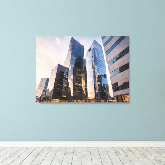 Toile Centre d'affaires moderne (Insitu (Plancher de Bois))