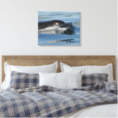 Toile Centre de recherche sur les baleines - Imprimé sur (Insitu(Chambre))