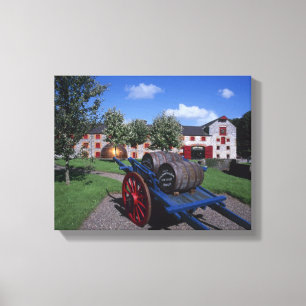Toile Centre du patrimoine du whisky Jamesons, Midleton,