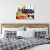 Toile Centre du siècle moderne Salon Rétro (Insitu(Chambre))