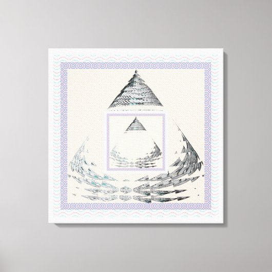 Toile Centre du Triangle (Recto)