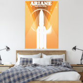 Toile centre spatial guyanais art spatial (Insitu(Chambre))