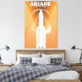 Toile centre spatial guyanais art spatial (Insitu(Chambre))