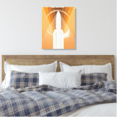 Toile centre spatial guyanais art spatial (Insitu(Chambre))