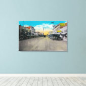 Toile Centre Street Look WestAnaheim, CA (Insitu (Plancher de Bois))