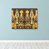 Toile Cephalopod poulpe calmar Nature marine (Insitu (Plancher de Bois))