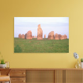 Toile Cercle de pierre Ales Stenar (Insitu(Salon))