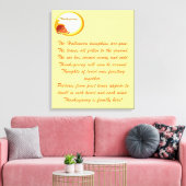 Toile Cercle de remerciements - (Insitu(Salon))