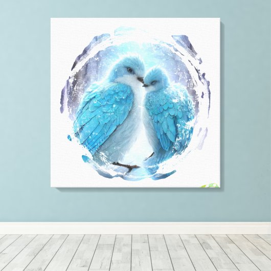 Toile *~* Cercle des Inséparables AP54 Art Winter (Insitu (Plancher de Bois))