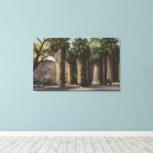 Toile Cercle des Palmes, canyon Andreas (Insitu (Plancher de Bois))