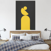 Toile Cercle du milieu du siècle équilibré (Insitu(Chambre))