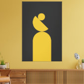 Toile Cercle du milieu du siècle équilibré (Insitu(Salon))