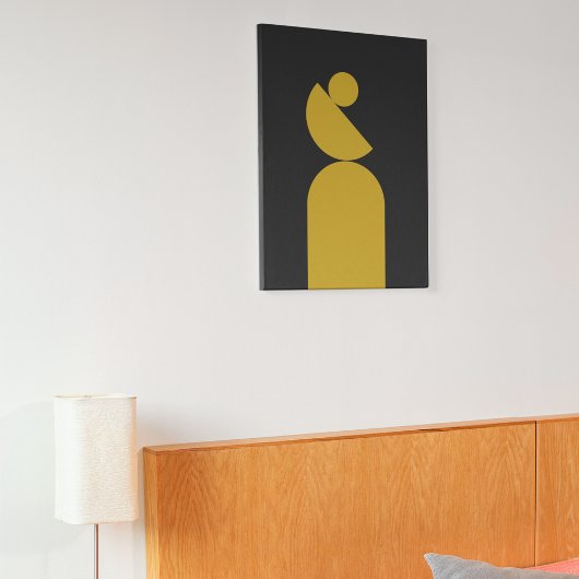 Toile Cercle équilibré du milieu du siècle