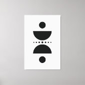 Toile Cercle minimaliste (Recto)