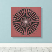 Toile Cercle Pont (Insitu (Plancher de Bois))