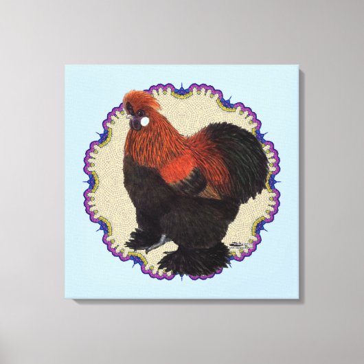 Toile Cercle Silkie (Recto)