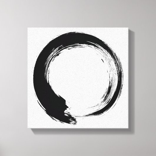 Toile Cercle Zen Enso (Recto)