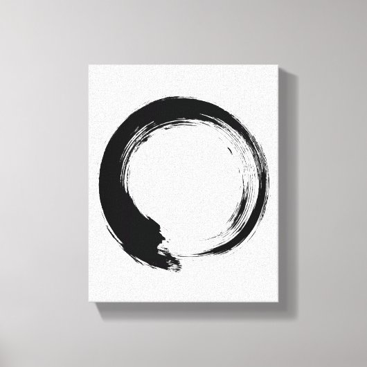 Toile Cercle Zen Enso (Recto)