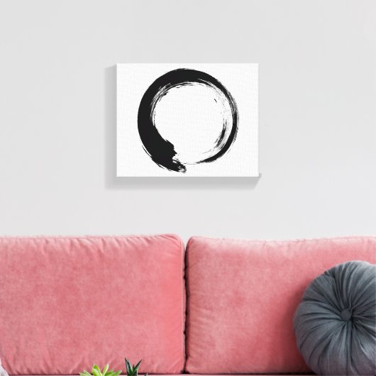 Toile Cercle Zen Enso (Insitu(Salon))