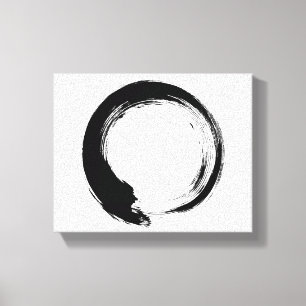 Toile Cercle Zen Enso