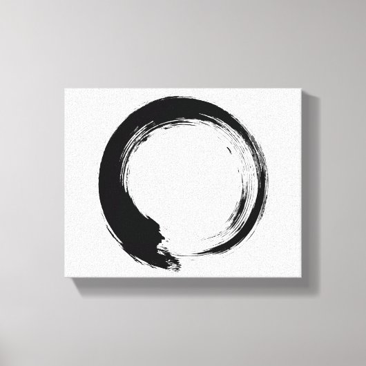 Toile Cercle Zen Enso (Recto)