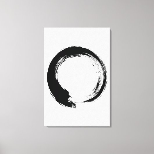 Toile Cercle Zen Enso (Recto)