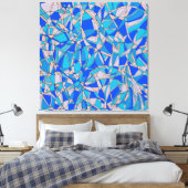 Toile Cercles Abstraits (Insitu(Chambre))