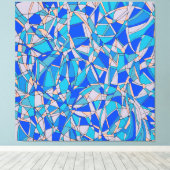 Toile Cercles Abstraits (Insitu (Plancher de Bois))