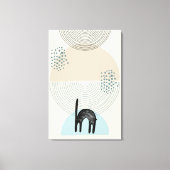 Toile Cercles Abstraits Cat 4 Canvas Imprimer (Recto)