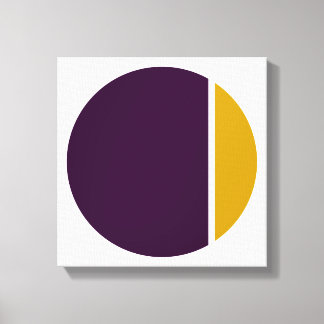 Toile cercles de broyage de couleur
