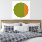 Toile cercles de broyage de couleur (Insitu(Chambre))