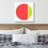 Toile cercles de broyage de couleur (Insitu(Chambre))