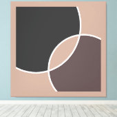 Toile Cercles de sélection (Insitu (Plancher de Bois))