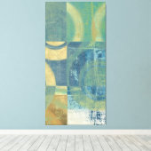 Toile Cercles et panneaux multicolores (Insitu (Plancher de Bois))