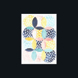 Toile Cercles géométriques aquarelle<br><div class="desc">Aquarelle Cercles géométriques Artiste : Grace Popp</div>