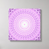 Toile Cercles Lilac motif (Recto)