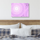 Toile Cercles Lilac motif (Insitu(Chambre))