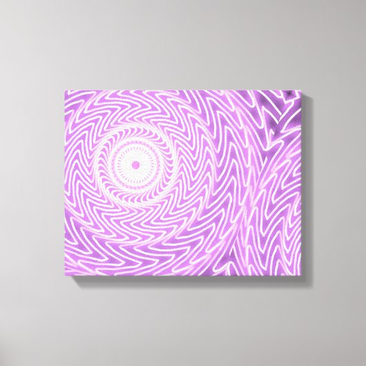 Toile Cercles Lilac motif (Recto)