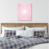 Toile Cercles roses motif (Insitu(Chambre))