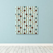 Toile Cercles vintages (Insitu (Plancher de Bois))